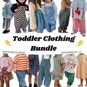 Bundle of boys and girl clothes pre owned 20 items, $20.00